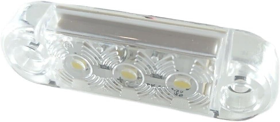 BA15S 8 LED Rood 24 volt Truck Accessoires