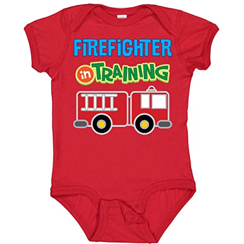inktastic Future Firefighter Kids Fireman Baby Bodysuit