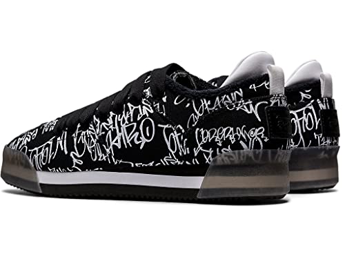 Onitsuka Tiger Tênis unissex Kamo Trainer, Preto/branco, 9.5 Women/8 Men