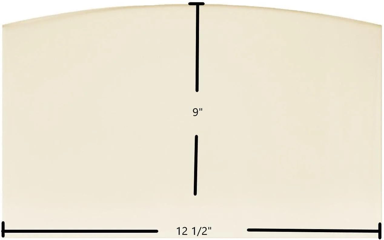 PelPro Arch Top Pellet PP60 / PP70 / PP130 Ceramic Glass Panel (12 1/2" x 9") – Replaces SRV-7081-173