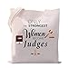 VAMSII Female Judge Gift Bag Judge Tote Bag Funny Judge Gifts for Women Attorney Gifts Law School Gifts Law Gifts Tote Bag (Tote Bag)
