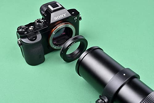 Lightdow T/T2 Mount Lens Adapter Ring For Sony A9, A7S Ii, A7R Ii, A7S, A7R, A7 Ii, A7, Nex-7, Nex-6, Nex-5, Nex-5N, Nex-5R, Nex-5T, Nex-3, Nex-C3, Nex-F3, Nex-3N, A6500, A6300, A6000, A5100, A5000 #TOP3