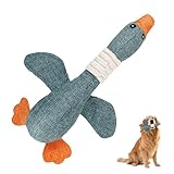 Hundespielzeug Unzerstörbar,Anti Stress Ente Hund,Unzerstörbares Hundespielzeug für Aggressive Kauer,Gänse Spielzeug Hund,Kuscheltier Für Hunde,Weiches Dog Toys für Breeds,Kleine,Mittlere,Große Hund