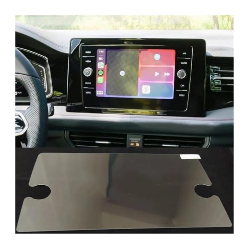 Verre trempé 8" VW Jetta anti-rayures et tactile fluide 2024 2025