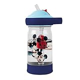 The First Years Sip & See Toddler Water Bottle w/Floating Charm 12 Oz