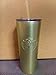 Starbucks 2018 Holiday Collection Gold Stainless Steel Cold Cup Tumbler 20oz