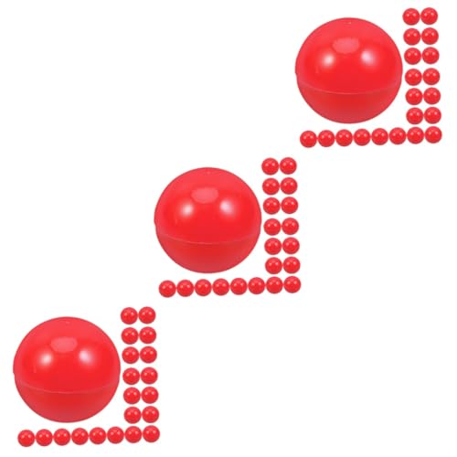 ULDIGI 3sets Halloween Bingo Prize Balls Plastic Game Balls for Events 25pcs*3