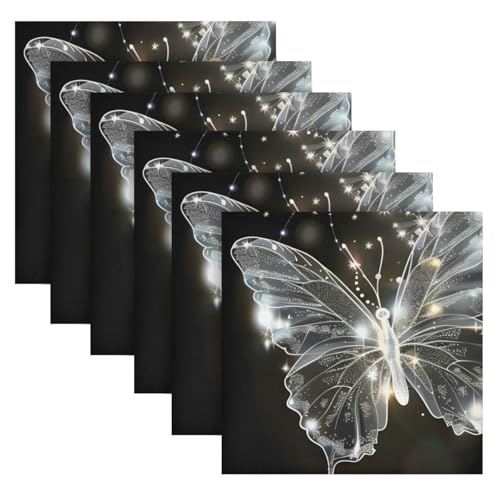 Servilletas de Tela Multicolor Set x6 20x20 in miniatura 2