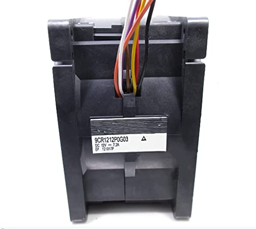 9CR1212P0G03 DC12V 7.2A 12076 12cm 8-Wire Ultra-Violent Industrial Cooling Fan