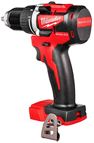 Milwaukee M18 18-Volt Lithium-Ion Brushless Cordless 1/2 Inch Compact Drill/Driver (Tool-Only) 2801-20 #TOP3