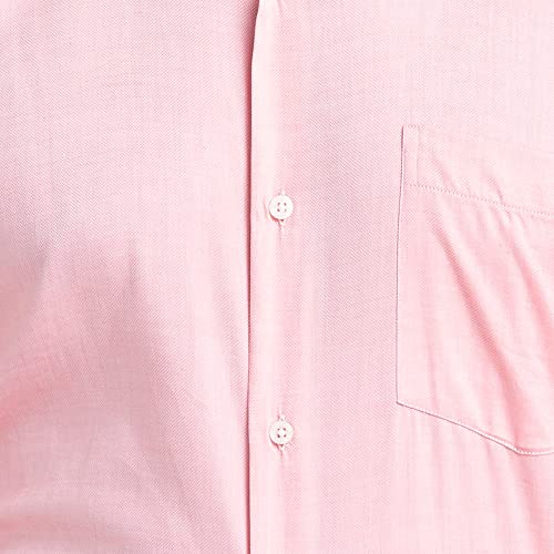 Image of Park Avenue Men's Cotton Blend Checks Pattern Slim Fit Semi Cutaway Collar Full Sleeve Formal Shirt