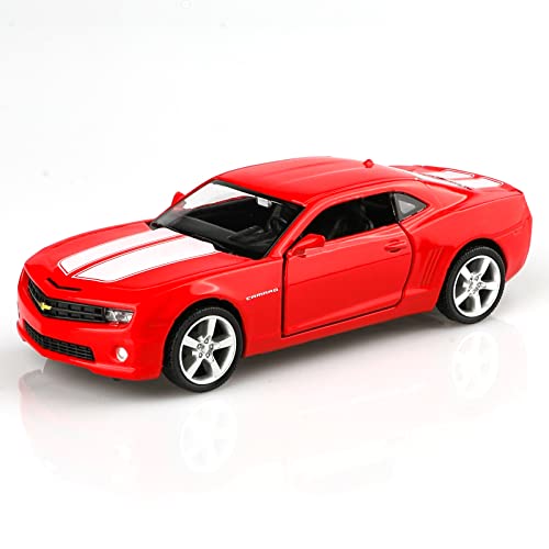 TOKAXI 1/36 Scale 2010 Chevy Camaro Diecast Car Models,Pull Back Vehicles Toy Cars,Cars Gifts for Boys Girls