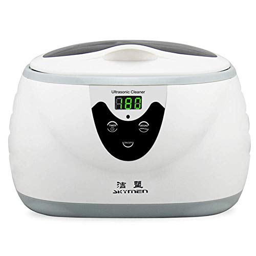 Preisvergleich Produktbild 600 ml digitales Timing Schallwellenreinigungs-Ultraschallpol... mit Flüssigkristallanzeige Zeitgesteuerte Entgasungsfunktion zum Reinigen von Schmuck Uhrenring-Halskette