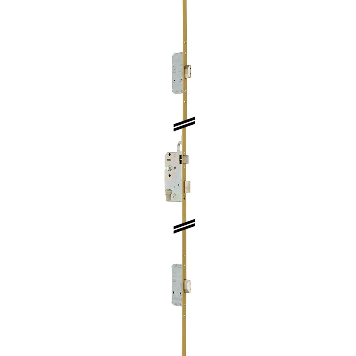 Metalux AMAZONE - Serrure de porte 3 points à Encastrer compatible avec la plupart des portes aux normes actuelles Réversible sans démontage Certification NF-QC