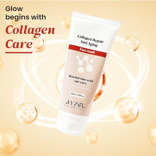 Image of Gentle Collagen Repair Anti Aging Face Wash | Natural Cleansing & Hydration | Removes Dirt & Oil | Refreshes Skin | Suitable for All Skin Types ? Daily Use 100ml
