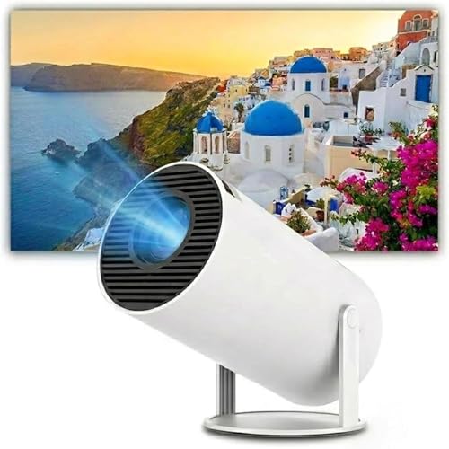 Cinemaster Pro - 4k Smart Projector 130 Giant Screen Home Cinema With Wifi/Bluetooth/Usb/Hdmi 180 Flexible Projection Hifi Stereo Sound Ultra-Portable Design Ultra Hd Ideal For Movies Gaming