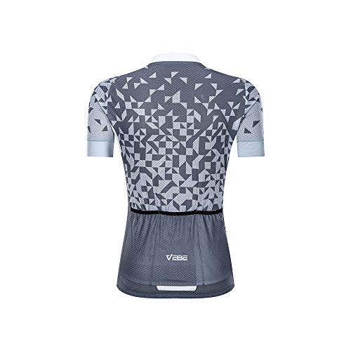 image for VEBE Women Cycling Jersey Short Sleeve Mountain Bike Tights Clothing B