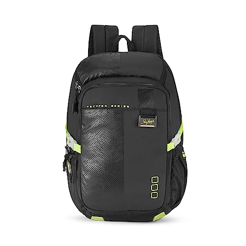 Skybags Polyester Solid Chaser 02 Laptop Backpack (H) Black (B0C9QZRMRK) Amazon Price History, Amazon Price Tracker