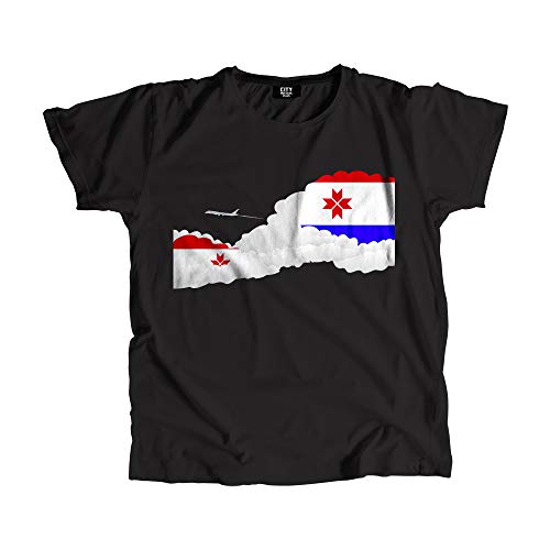 T-shirt avion Mordovia pour passionné d'aviation et de voyage confort