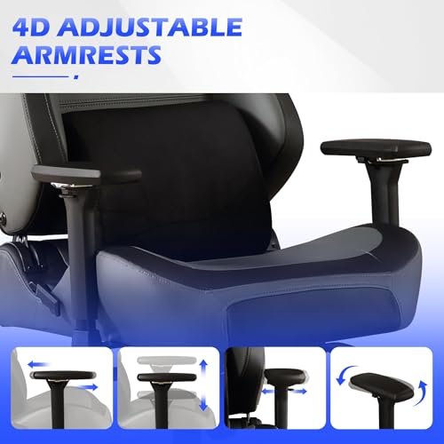High-Back-Gaming-ChairBig-and-Tall-Gaming-Chair-with-Massage-Function-for-Adults-Ergonomic-Heavy-Duty-Office-Chair-Game-Chair High Back Gaming ChairBig and Tall Gaming Chair with Massage Function for Adults Ergonomic Heavy Duty Office Chair Game Chair