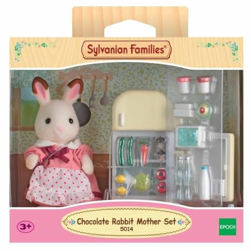 SYLVANIAN FAMILIES 5014 Set Maman Lapin et Réfrigérateur avec Accessoires Pour Enfants dès - vue 7