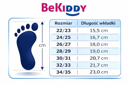 BeKiddy Kinder Gummistiefel aus EVA leicht, wasserdicht & rutschfest, mit Einlegesohle, 22/23–34/35 (Lilla, 30/31 EU, EU Schuhgrößensystem, Grundschulkind, Numerisch (von/bis), M, 30, 31)