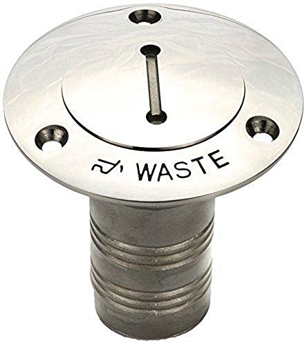 Nable de pont pour eaux usées 38mm Whitecap Industries avec clé pour bateau