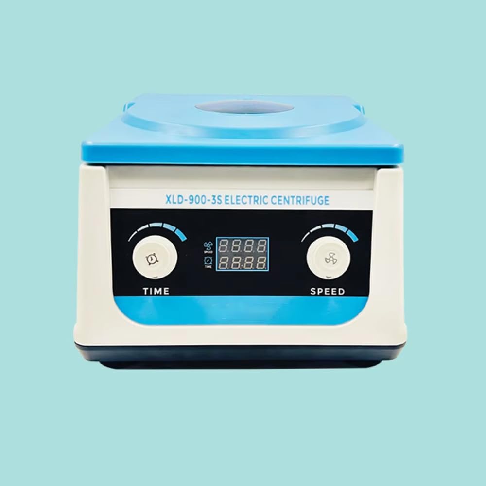 Toplionace Centrífuga de Sobremesa de Baja Velocidad para la Separación de Suero Prp, con Temporizador Digital y Control de Velocidad, Capacidad de 6x15mL.