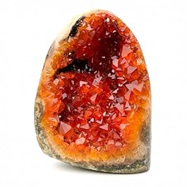 Orange Crystal Geode...
