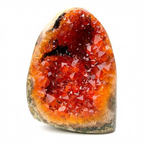 Orange Crystal Geode Cluster 200-300g...