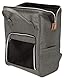 TRIXIE Hunde-Rucksack AVA - Metallverstärkung für Formstabilität - von Oben und vorne zu öffnen - Außentaschen - Kurzleine - herausnehmbare Bodenplatte - 32 x 42 x 20 cm - bis 10 kg - 28840
