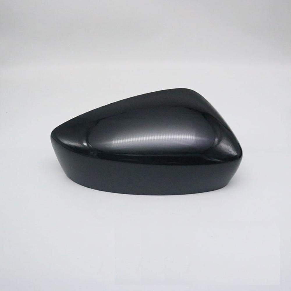 Fit 3 2017 2018 2019 Car Left Right Side Mirror Cover Housing Wing Door Mirror Shell Cap-Silver_Right_Side (black right side)