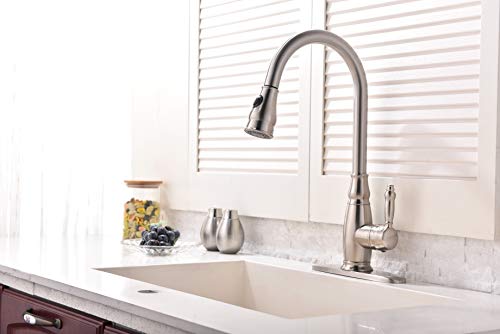 VAPSINT JZX005S Modern Commercial 32 Inch Drop In Stainless Steel Single Bowl Undermount Kitchen Sinks, 18 Gauge Bar Sink with Gifts Suit for Kitchen Faucet