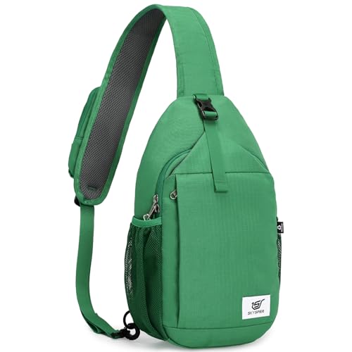 Image of SKYSPER Sling Bag RFID Cross Body Bag Recycled Crossbody Backpack Travel Daypack