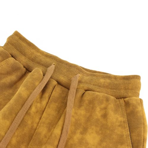 Little Boys Cotton Sweatpant Elastic Sport Pant for Children with Colorful Design Athletic Pants 5Y-14Y3