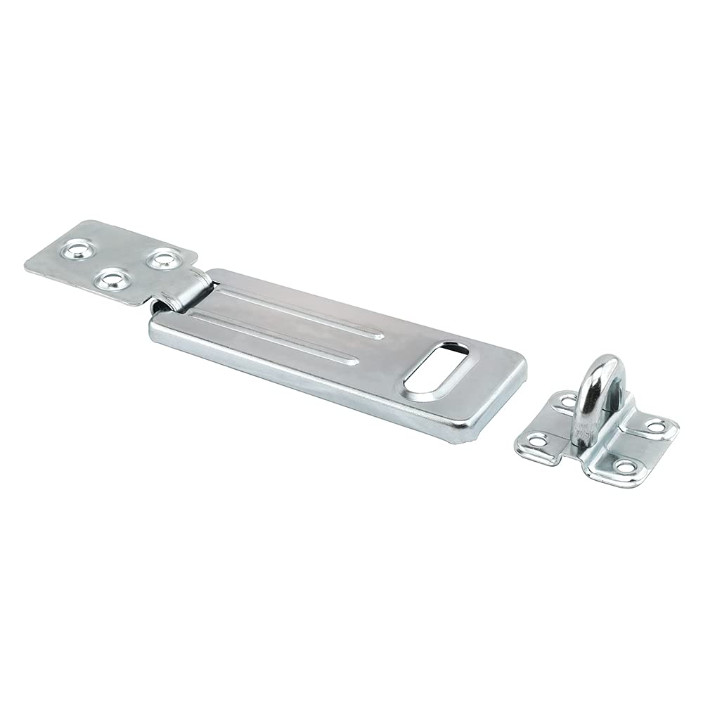 Prime-Line MP5054 Safety Hasp, 4-1/2 In., Steel Construction, Zinc