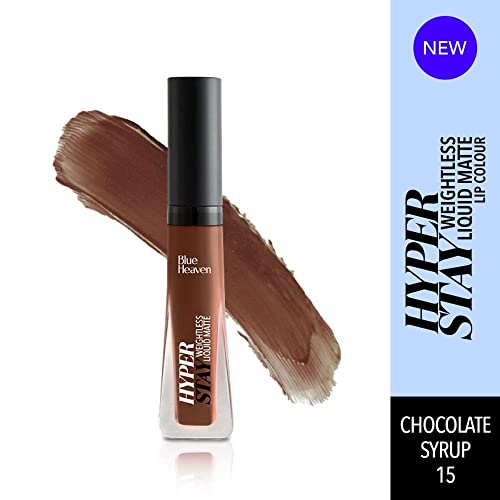 Image of Blue Heaven Hyperstay Matte Lipcolor Chocolate Syrup 15, 6ml