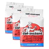 Lesaffre Yeast Instant, 16 Ounce (Pack of 3)