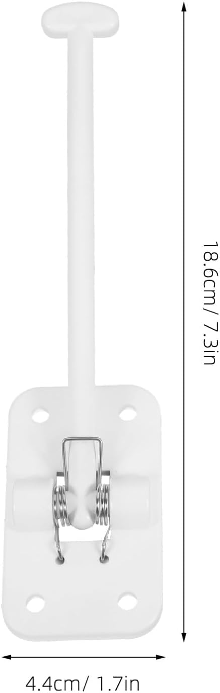 Cargo Trailer Door Latch Hook Durable Plastic Door Holder with Easy Installation Prevents Accidental Openings for Rvs Campers and Trailers