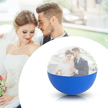Digital Memory Orb - 2.7 Inch Crystal Ball for Video Playback, Uploadable Design with Transparent Display, Multimedia Sphere for Weddings, Parties, and Events
