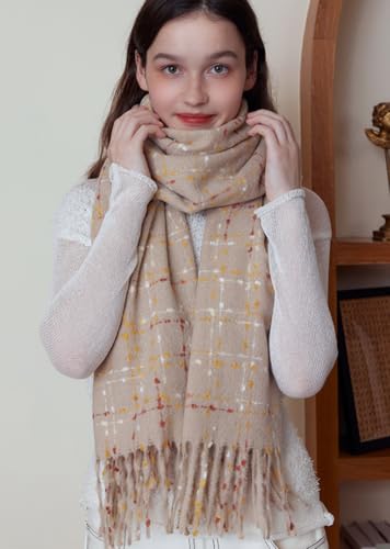 Pashmina Scarf Shawl Wraps Women Shawls and Wraps Cardigan Cape Shoulder Top Winter Cashmere Sweater Decoration Scarf 20252