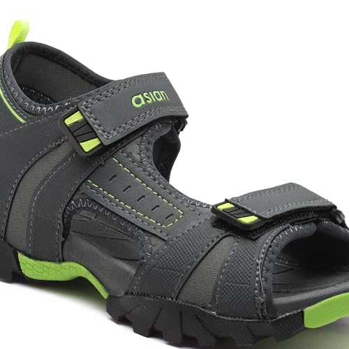 Image of ASIAN Mens VISTARA-17 Casual Sandals with adjustable velcro closure for easy wear with flexible fitting and trendy and stylish looks ideal for everyday use for mens as well as boys
