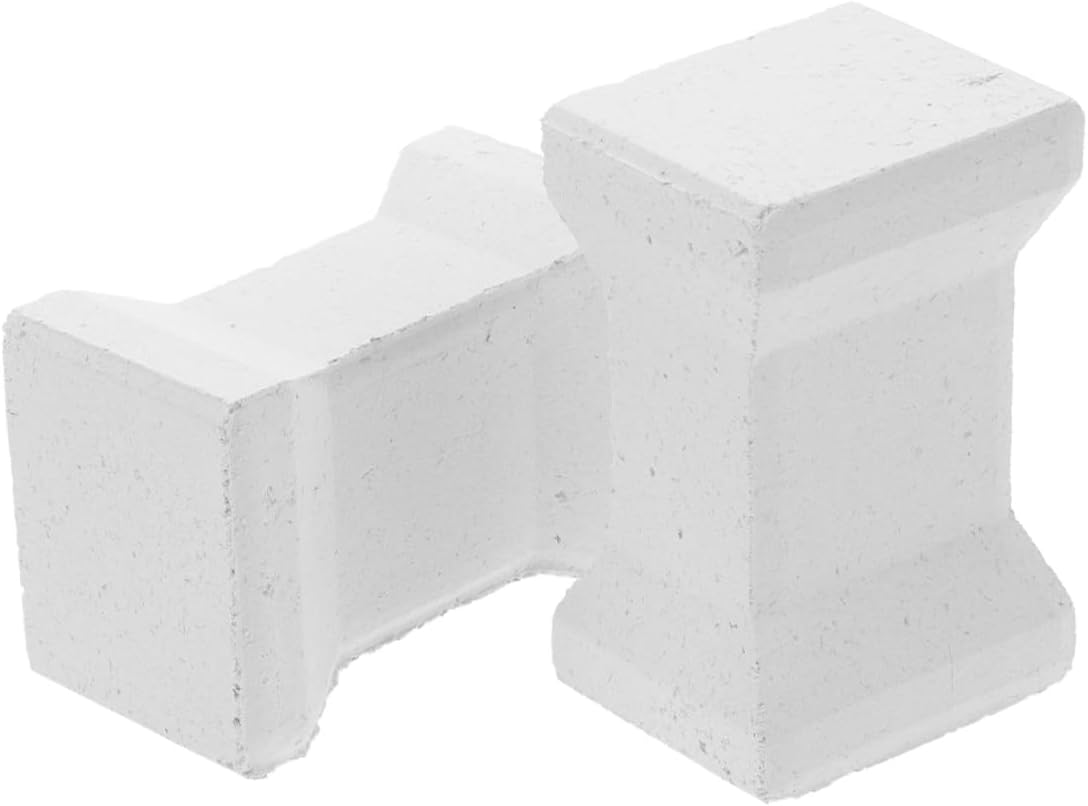 OSALADI 2pcs Kiln Support Pillars 10cm Heat Resistant Kiln Posts for Pottery Firing Accessories Pottery Supplies Suitable for Ceramic Artists and Sculpting Crafts