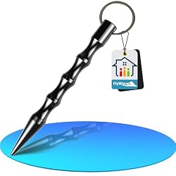 FlyWave Kubotan Llavero de Defensa Personal Multifuncional, Herramienta de Autodefensa para Mujeres y Hombres, Martillo de Emergencia, Seguridad Personal, Artículos de Defensa Personal