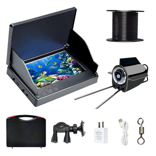 66ft Colitt Underwater Fishing Camera, 5in Fish Finder for Fishing