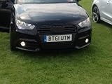 BlingLights Brand White LED Halo Angel Eye Fog Lamps Lights Compatible with Audi A1