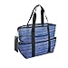 BTSEURY Gestreifter Mesh Beachtasche Lebensmittelgeschäft Tote Laundrytasche Picknick Tote Reise Strand Spielzeug Tasche Pool Tasche