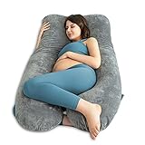 Perfekte Unterstützung: Dieses Produkt ist ergonomisch gestaltet und bietet perfekten Halt für den ganzen Körper. Nicht nur für Schwangere, denn auch Männer können das Kissen als Kopfkissen verwenden.