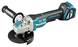 Makita DGA519Z Miniamoladora BL 18V LXT 125 mm X-Lock/Solo, sin batería y sin Cargador, 18 V, Negro