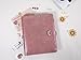 Free Engraved Name, A5 Notebook PU Leather Binder,6 Ring Refillable Journal,Press Button,Embossed Leather Binder for Women (Rose Gold, Custom)